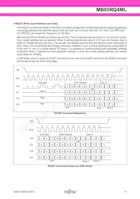 MB85RQ4MLPF-G-BCERE1 Datasheet Page 17