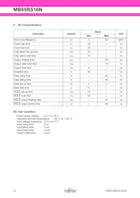 MB85RS16NPN-G-AMEWE1 Datasheet Page 14