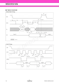 MB85RS16NPN-G-AMEWE1 Datasheet Page 16