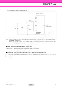 MB85RS16NPN-G-AMEWE1 데이터 시트 페이지 19