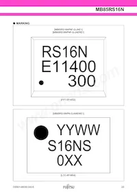 MB85RS16NPN-G-AMEWE1 Datasheet Page 23