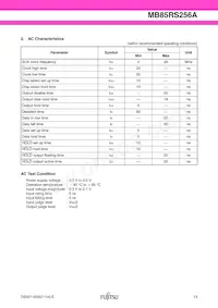 MB85RS256APNF-G-JNE1 Datasheet Pagina 13