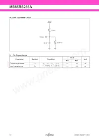 MB85RS256APNF-G-JNE1 Datasheet Pagina 14