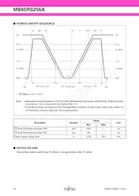 MB85RS256APNF-G-JNE1 Datasheet Pagina 16