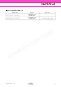 MB85RS256APNF-G-JNE1 Datasheet Pagina 17