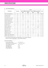 MB85RS256BPNF-G-JNERE1 Datasheet Pagina 14