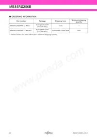MB85RS256BPNF-G-JNERE1 Datasheet Page 20