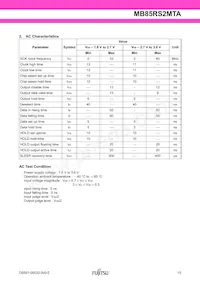 MB85RS2MTAPNF-G-BDERE1 Datenblatt Seite 15