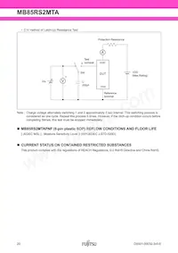 MB85RS2MTAPNF-G-BDERE1 Datenblatt Seite 20