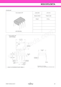 MB85RS2MTAPNF-G-BDERE1數據表 頁面 23