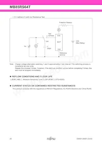 MB85RS64TPN-G-AMEWE1 Datasheet Page 20