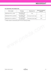 MB85RS64TPN-G-AMEWE1 Datasheet Page 21