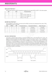 MB85RS64TUPNF-G-JNERE2 Datenblatt Seite 12