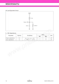 MB85RS64TUPNF-G-JNERE2 Datasheet Pagina 16