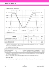 MB85RS64TUPNF-G-JNERE2 Datasheet Pagina 18