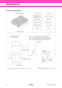 MB85RS64TUPNF-G-JNERE2 Datenblatt Seite 22