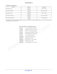 MC100LVEL11MNR4G Datasheet Page 5