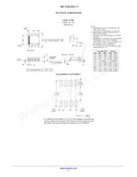 MC100LVEL11MNR4G Datasheet Page 6