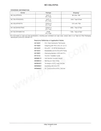 MC100LVEP05DR2G Datasheet Page 7
