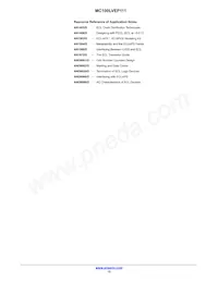MC100LVEP111MNRG Datasheet Page 12