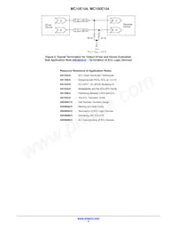 MC10E104FNR2 Datasheet Page 5