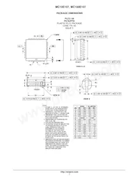 MC10E107FNR2G Datasheet Page 7