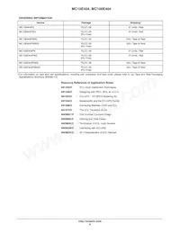 MC10E404FNR2G Datasheet Page 6