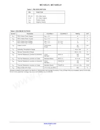MC10EL01DTR2G Datasheet Pagina 2