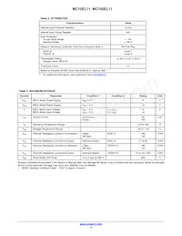 MC10EL11DTR2G Datasheet Page 2