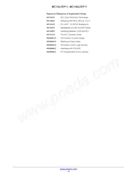 MC10LVEP11DTR2 Datasheet Pagina 10