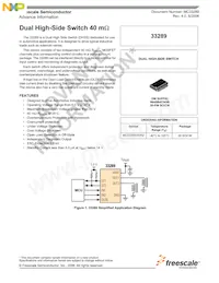 MC33289DW Datasheet Cover