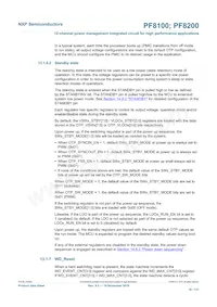 MC33PF8200ETES Datasheet Pagina 18