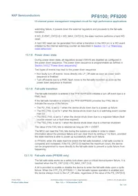 MC33PF8200ETES Datasheet Pagina 19