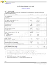MC34703PNB Datasheet Pagina 6