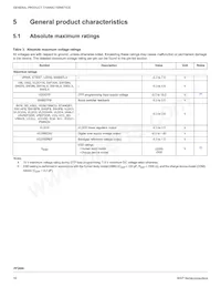 MC34PF3000A6EP Datasheet Page 10