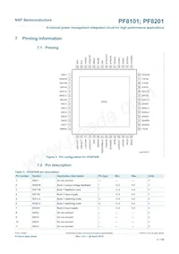 MC34PF8101A0EP Datasheet Page 5