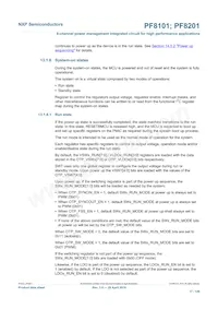 MC34PF8101A0EP Datasheet Page 17