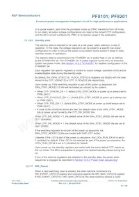 MC34PF8101A0EP Datasheet Page 18