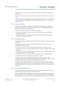 MC34PF8101A0EP Datasheet Page 19