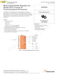 MC34VR500V3ES Datasheet Cover