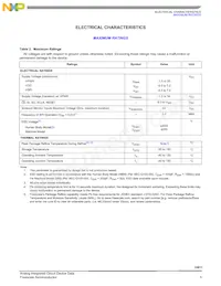 MCZ33811EGR2 Datasheet Page 5