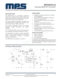 MP44014-AGS Datenblatt Cover