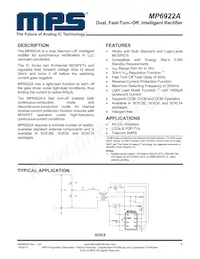 MP6922AGS-Z Datenblatt Cover