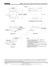 MP6922DS-LF數據表 頁面 14