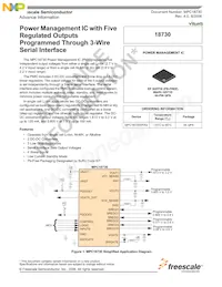 MPC18730EPR2 Datasheet Cover