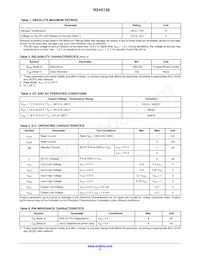N24S128C4DYT3G Datasheet Page 2