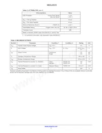 NB3L8533DTR2G Datasheet Page 3
