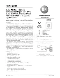 NB7HQ14MMNG Datasheet Cover