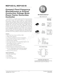 NCP1601BDR2G Datasheet Cover