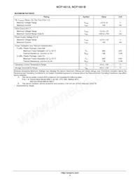 NCP1601BDR2G Datasheet Page 4